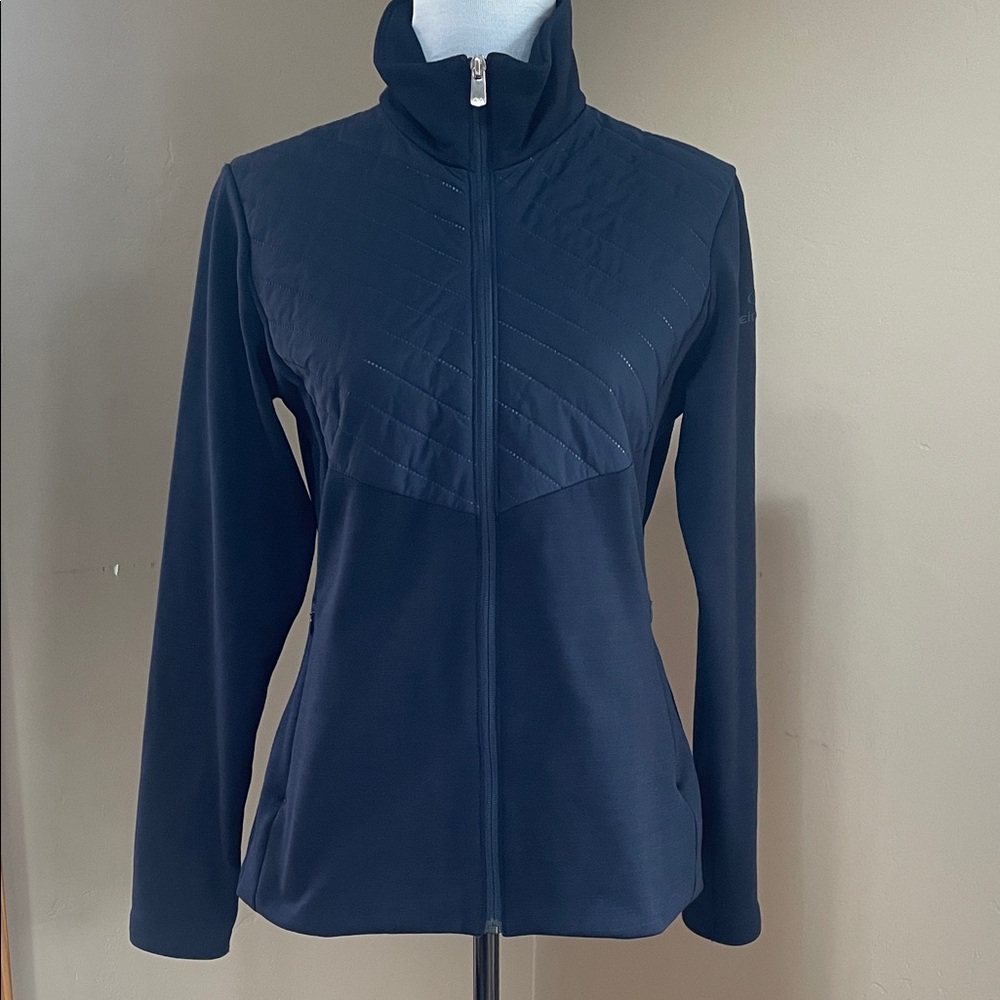 Eider Full Zip Insulated Sweatshirt, Navy, Size 10